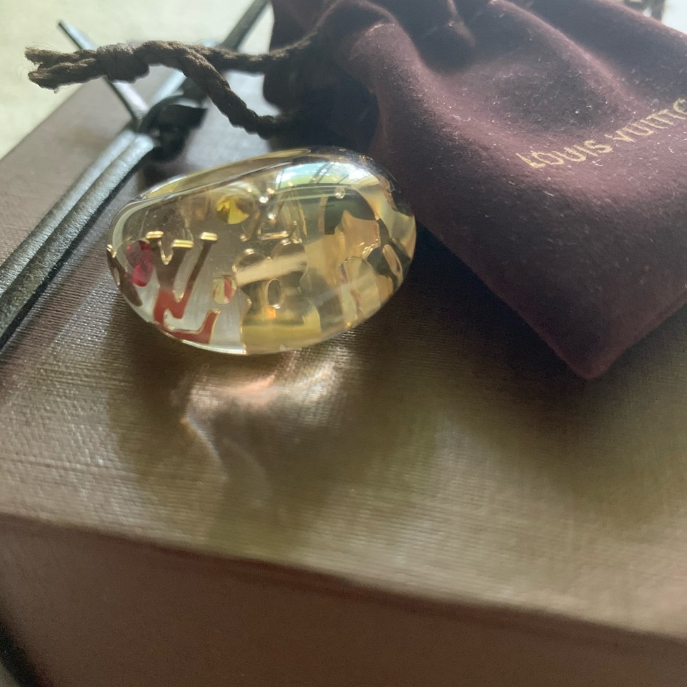 ❤️ Authentic Louis Vuitton Inclusion Ring ❤️ - Picture 3 of 6
